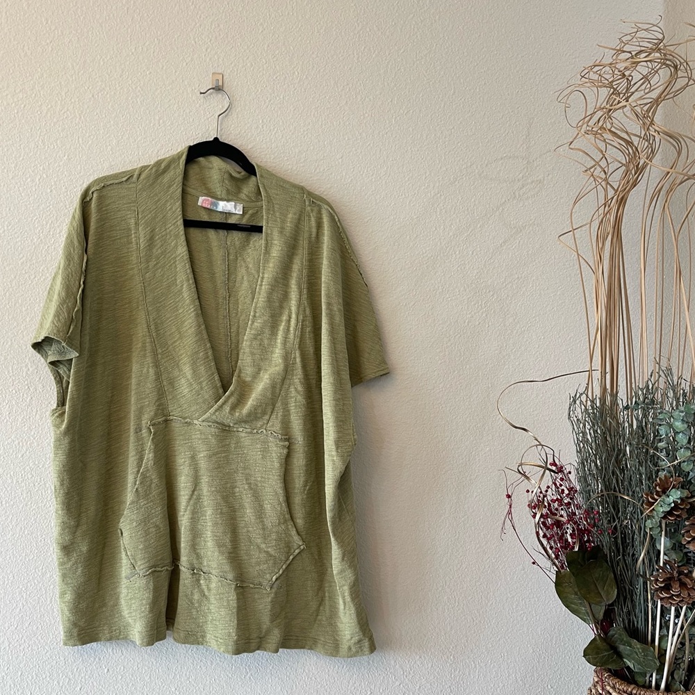 Light Green beach cover up or lightweight shirt